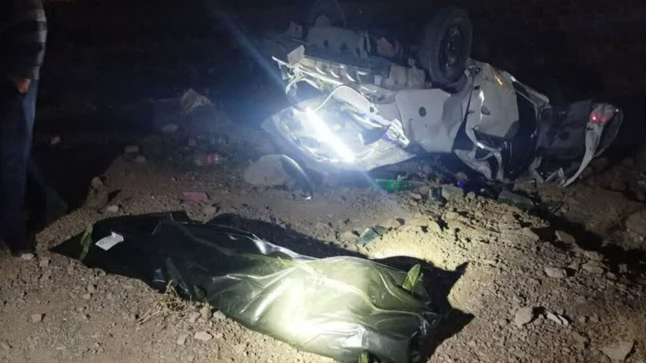 واژگونی خودرو سمند ۱ کشته برجا گذاشت